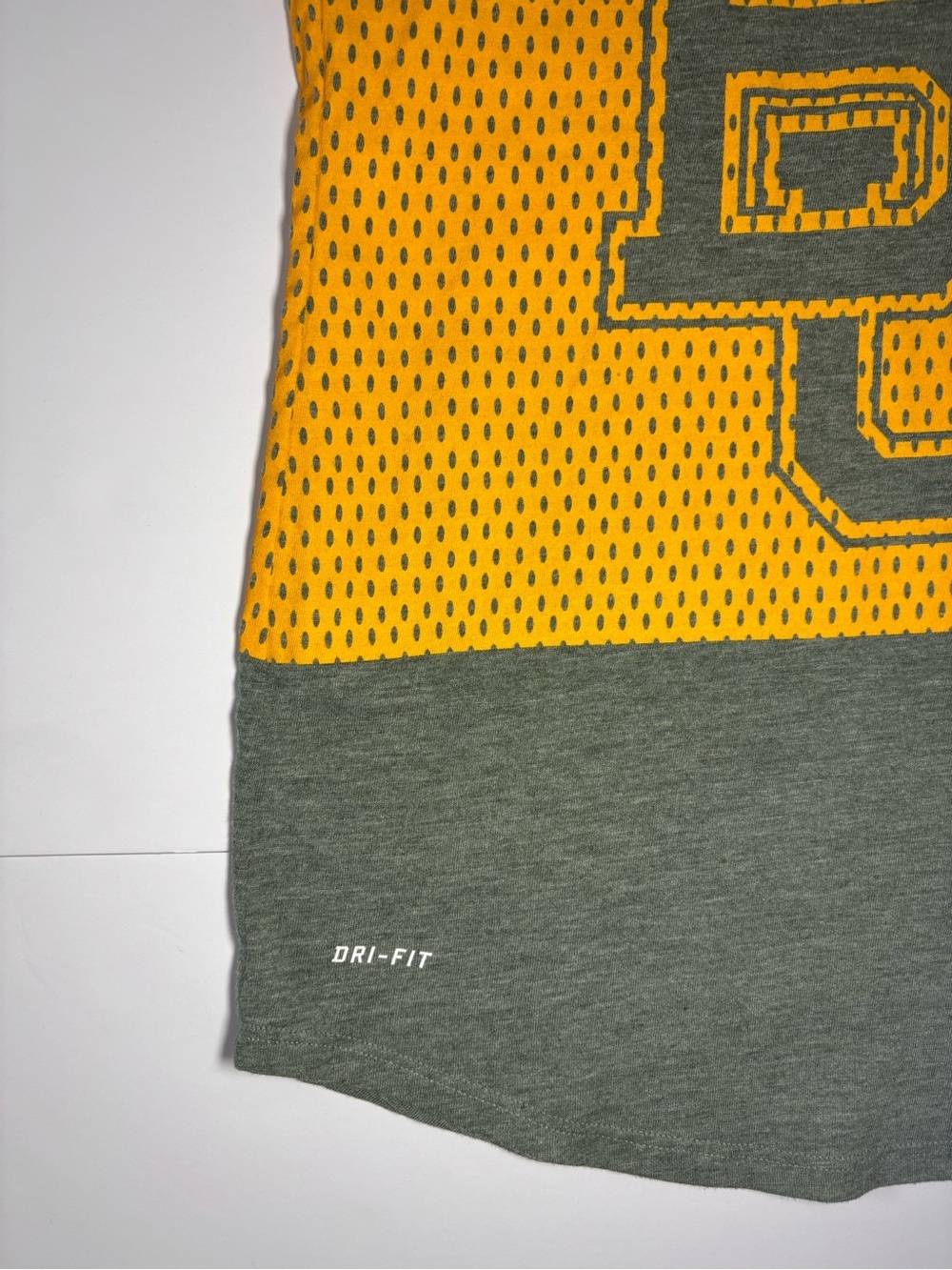 Nike Baylor Bears Dri-FIT Racerback Tank Women’s Small Green Gold NCAA - Picture 2 of 7